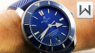 Breitling Superocean Heritage II AB2030161C1S1 Tudor Movement Luxury Watch Review [upl. by Aidam]