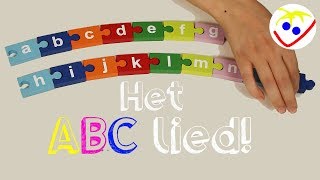 Alfabet Nederlands Leren abc liedje  Kleine en Grote letters [upl. by Hermann]