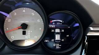 Discover How To Use The Porsche Tire Pressure Monitoring System TPMS [upl. by Sorazal657]