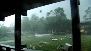 Shaw University Tornado Raw Footage [upl. by Natsirhc]