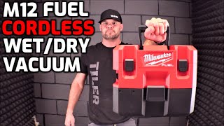 Milwaukee M12 Fuel 16 gal Cordless WetDry Vacuum Review [upl. by Metzger819]