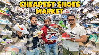 Cheapest Shoes In Kolkata  Kolkata Shoe Market [upl. by Ahsieyk413]