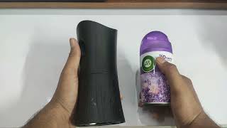 How To Change Airwick Refill  Changing Airwick Freshmatic Automatic Perfume Refill [upl. by Atok]