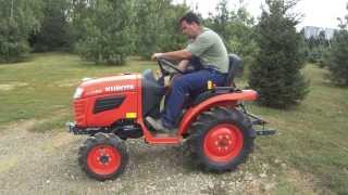 Kubota B1220 Japanese compact tractor at the Kelet Agro japán kistraktor [upl. by Lauter]