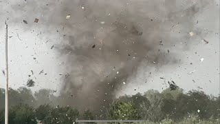 THE MOST INSANE TORNADO VIDEO ever captured in Westmoreland Kansas [upl. by Aden]