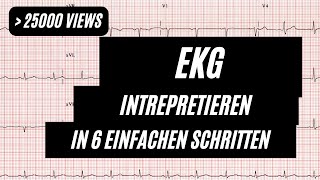 EKG interpretieren in 6 Schritten [upl. by Morena]