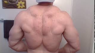 Thomas Salek Classic Bodybuilding Pose Demonstration Series II Rear PreLat Spread [upl. by Apfel]