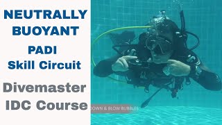 Neutrally Buoyant PADI Skill Circuit  Divemaster and Instructor IDC Course • Updated 2019 [upl. by Cilla589]