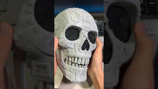 Custom Calavera Skull Helmet [upl. by Nohtanhoj67]