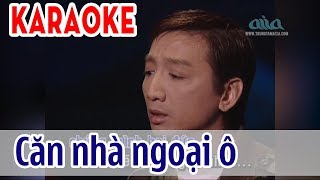 Căn Nhà Ngoại Ô Karaoke  Trường Vũ  ASIA Karaoke Beat Chuẩn [upl. by Islean718]