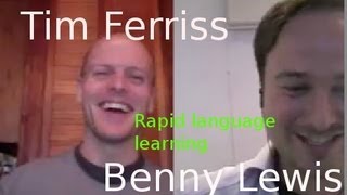 Tim Ferriss on language learning Interview with Benny of Fluent in 3 months [upl. by Fredra258]