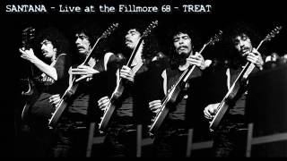 Santana  Live at the Fillmore 68  Treat audio HQ [upl. by Epuladaugairam]