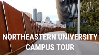 NORTHEASTERN UNIVERSITY TOUR  BOSTON CAMPUS [upl. by Attevad]