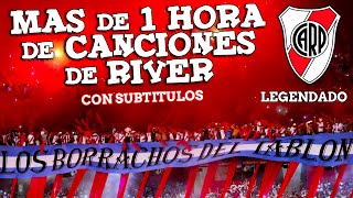 TODAS las CANCIONES de RIVER PLATE y LOS BORRACHOS DEL TABLÓN 2020   de 1 HORA [upl. by Valida290]