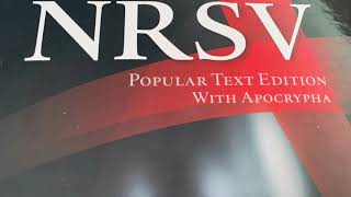 Sirach or Ecclesiasticus NRSV Bible Prologue amp Chapter 1 Apocryphal Audiobook [upl. by Holloway]