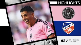 Inter Miami CF vs FC Cincinnati  Battle for the East  Full Match Highlights  August 24 2024 [upl. by Bogosian]