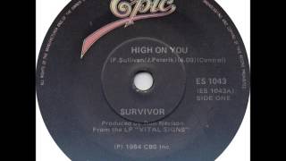 SURVIVOR  High On You 1984 HQ [upl. by Eiltan44]