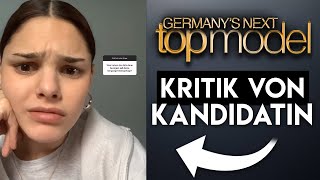 GNTM 2024 ABRECHNUNG Kandidatin packt über Casting vor Heidi Klum aus [upl. by Brok]