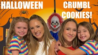 HALLOWEEN CRUMBL COOKIES 🍪 🎃 with KARENS and PurpleStars02  halloween crumblcookiereview [upl. by Harriott]