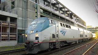 Seattle to Leavenworth WA Snow Train 4K [upl. by Yoj571]