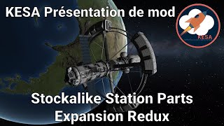 🚀 Stockalike Station Parts Redux  Présentation de mod KSP [upl. by Bouley]