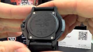 Luminox 3001BO Original Navy Seals Watch Review by Valencia Time Center [upl. by Devlen]