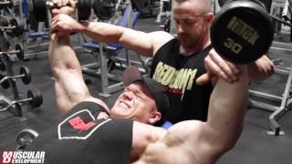 Dallas McCarvers Hypertrophy Chest Training [upl. by Neryt]