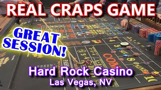 GOODBYE HARD ROCK  Live Craps Game 40  Hard Rock Casino Las Vegas NV  Inside the Casino [upl. by Annawyt]