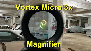 Vortex Micro 3x Magnifier  First Person Review [upl. by Aon745]