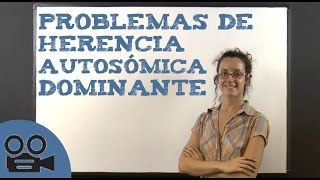 Problemas de herencia autosómica dominante [upl. by Klockau998]