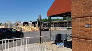 Amtrak Auto Train Loading Cars [upl. by Avlis415]