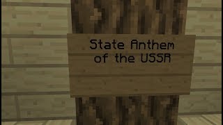 Minecraft Note Block Song  State Anthem of the USSR [upl. by Spitzer]