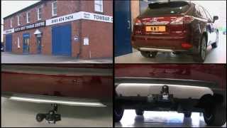 Lexus RX450H Witter flange towbar [upl. by Idorb]