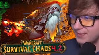 SPRAWDZAM NOWY SURVIVAL NOWA RASA Survival Chaos 42  Warcraft III [upl. by Eural772]