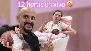 NUESTRA RUTINA DE NOCHE CON GEMELOS  12 HORAS CONTINUAS DE EN VIVO [upl. by Anitsyrk226]