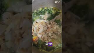 cooking pumpkin callaloo saltfish seasoning rice [upl. by Yentiw]