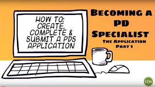 Becoming a PD Specialist The Application Part 1 [upl. by Renzo]