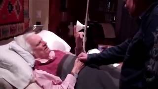 Dr Billy Graham prays for a Pastor [upl. by Bryan]