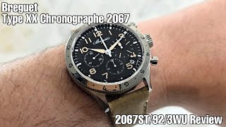 Breguet Type XX Chronographe 2067 2067ST923WU Review [upl. by Nylaf]