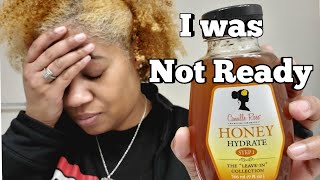 Camielle Rose Honey Hydrate Leave  in  A week in my hair  Worth the Hype [upl. by Sparke]