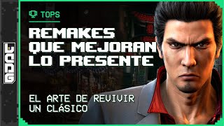 10 REMAKES de VIDEOJUEGOS que SUPERARON a la OBRA ORIGINAL [upl. by Geldens265]