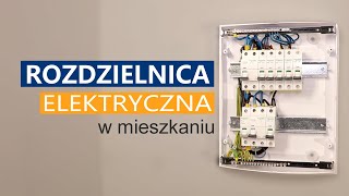 Montaż rozdzielnicy elektrycznej w mieszkaniu [upl. by Quirk]