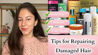 Tips for Repairing Damaged Hair [upl. by Imoin]