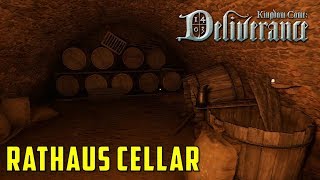 Find the Sylvan Red in the Rathaus Cellar Next to Godliness Kingdom Come Deliverance [upl. by Ardnuhs]