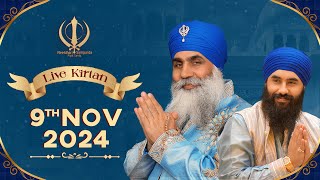 Live Kirtan from Singapore  09Nov24m  Neeldhari Samparda  Bhai Nirmal Singh Ji Khalsa [upl. by Vaden38]