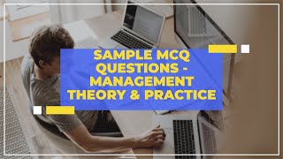 NMIMS Management Theory and Practice  Sample MCQ Questions [upl. by Acirtal]