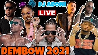 DEMBOW MIX 2021 VOL 4 🔥 LOS DEMBOW MAS PEGADO 2021😱 MEZCLANDO EN VIVO DJ ADONI 🎤 [upl. by Willamina999]