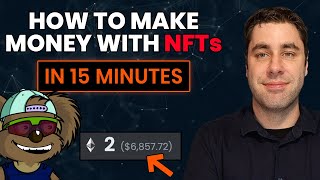 How To Make Money With NFTs As A Beginner In 2022 Easy 15 Minute Guide [upl. by Jasen954]