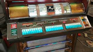 Seeburg V200 Jukebox 1955 Restored June 2019 [upl. by Tomkin]