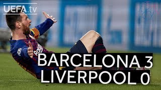 BARCELONA 30 LIVERPOOL UCL HIGHLIGHTS [upl. by Chamberlin]